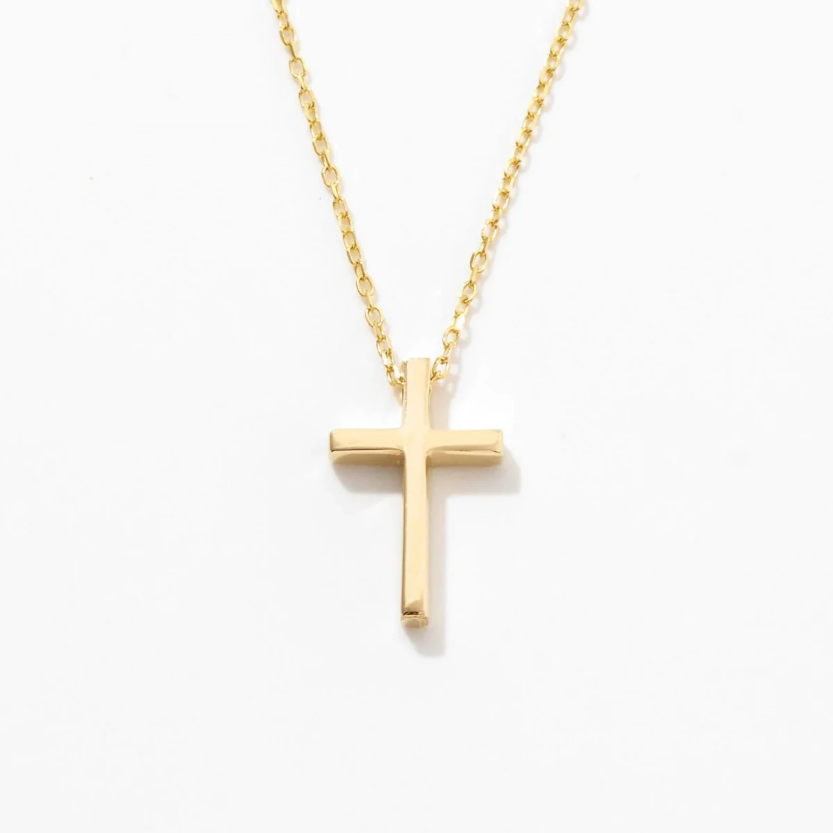 Златно колие Cross Choker - КОЛИЕТА (Златни и сребърни бижута)