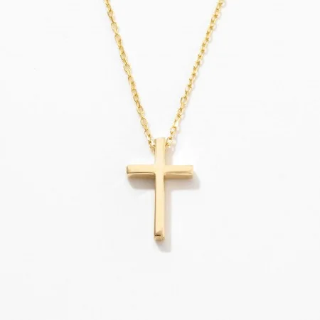 Златно колие Cross Choker - КОЛИЕТА (Златни и сребърни бижута)