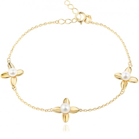 Златна Гривна Flora Златна Гривна Flora