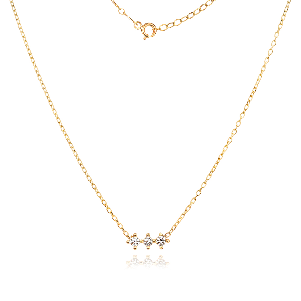 Златно колие Triara