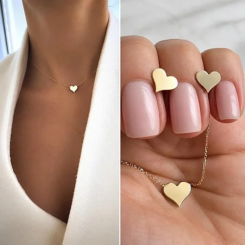 Златен комплект Eternal Love