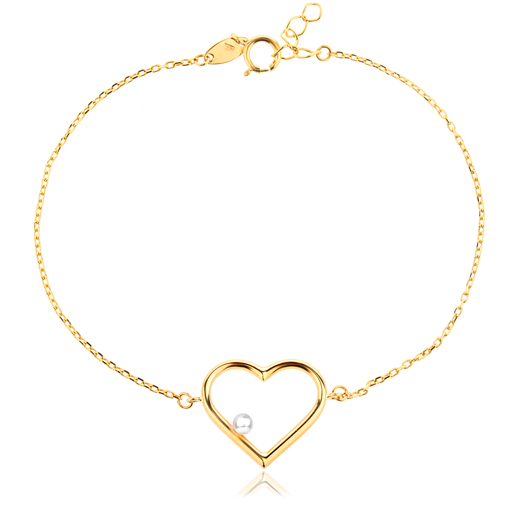 Златно колие  Pearly Touch
