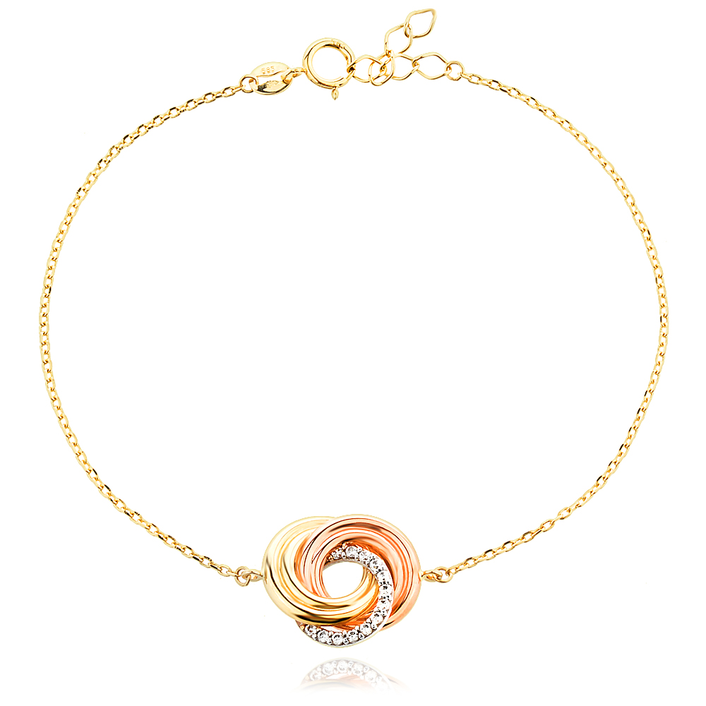 Златна гривна Morella 