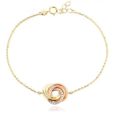 Златна гривна Morella 