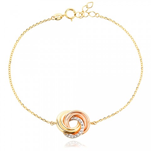 Златна гривна Morella 