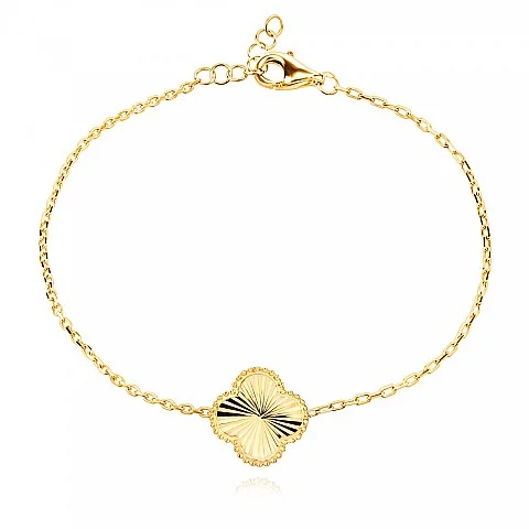 Златна Гривна Diamond Clover