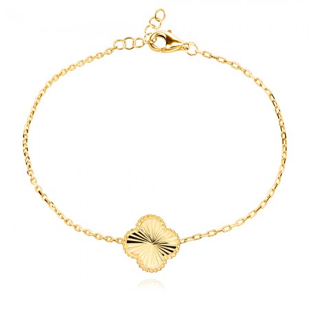 Златна Гривна Diamond Clover