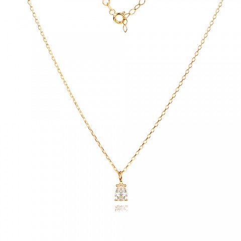 Златно колие Little love