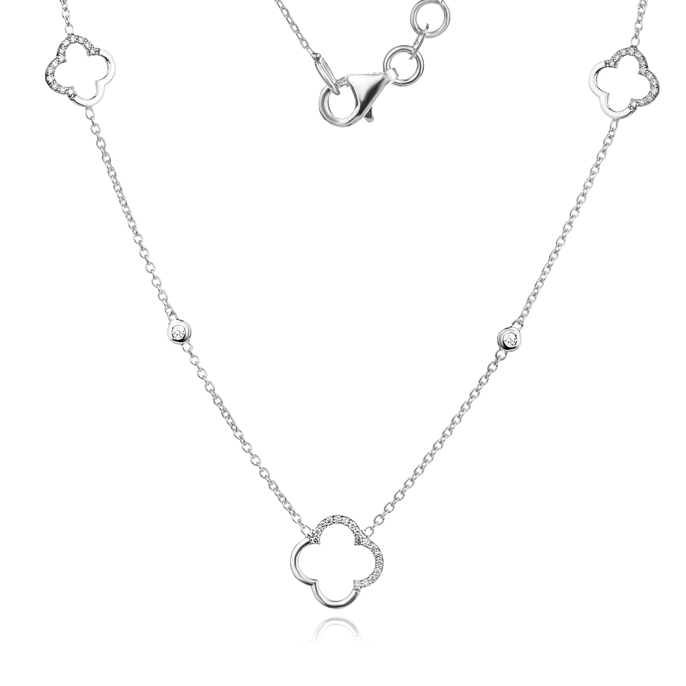 Колие с Диаманти Libra