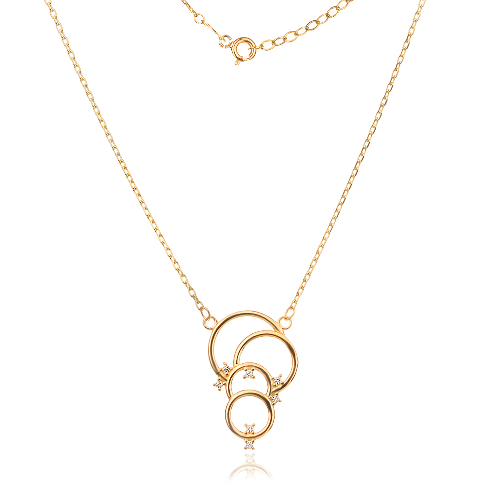 Златно колие Lina