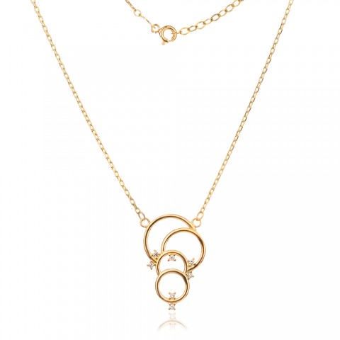 Златно колие Lina