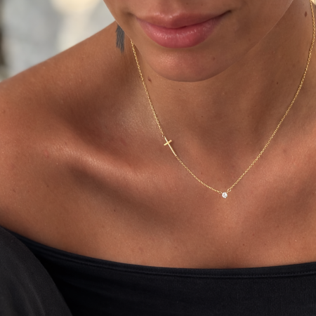 Златно колие Nora