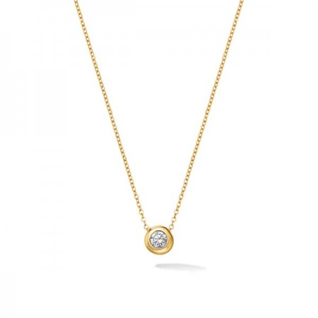Колие с диамант Gemoria