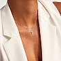 Колие кръст с диаманти Diamond Cross