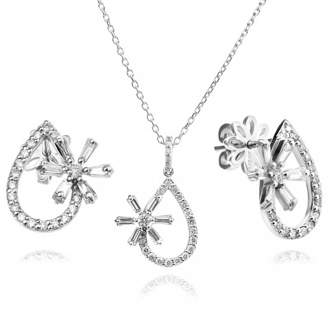 Колие с Диаманти Bloom Rain