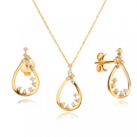 Пръстен с Диаманти Garden Tear