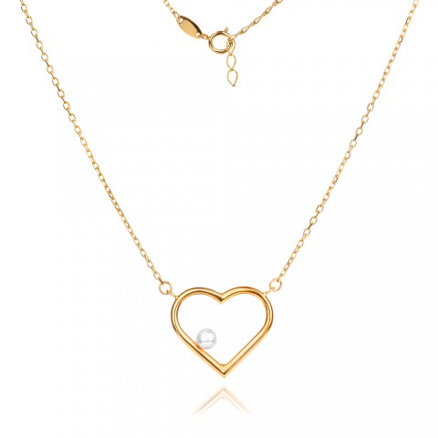 Златно колие  Pearly Touch