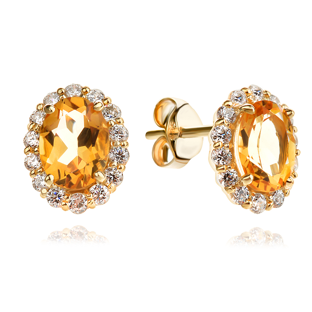 Златни обеци Marigold