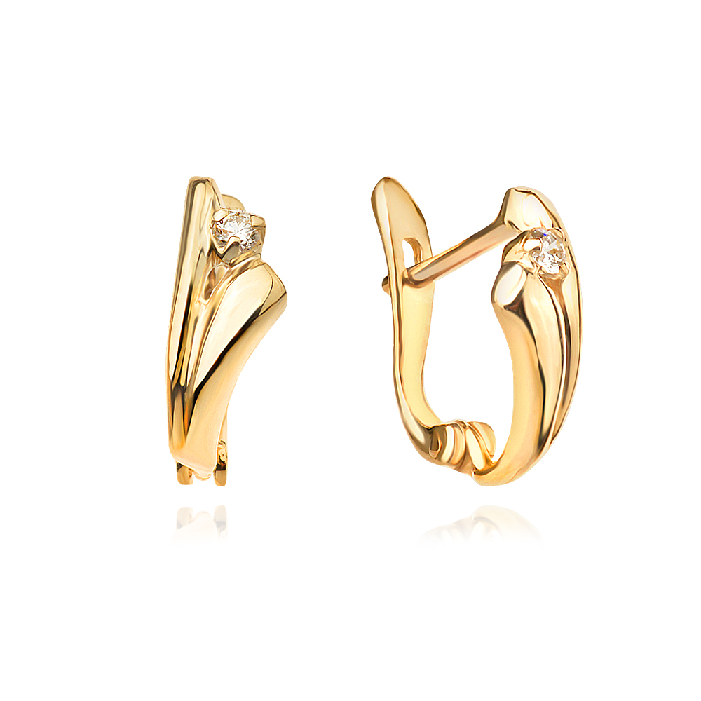 Обеци с диаманти Fiona