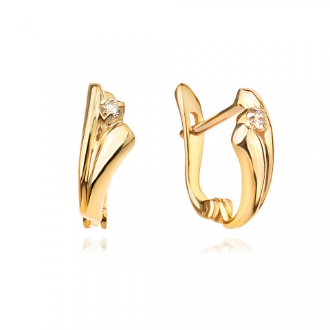 Обеци с диаманти Fiona