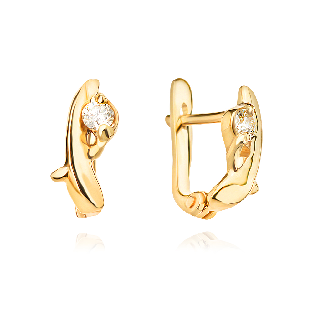 Oбеци с диаманти Carla