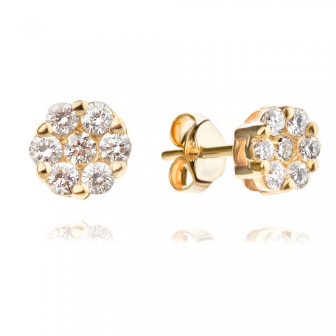 Обеци с Диаманти Glance