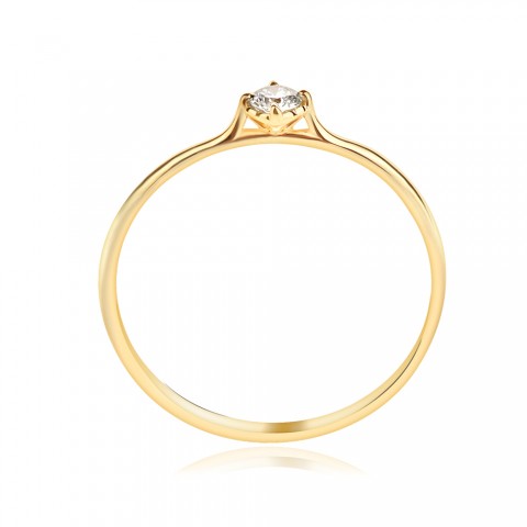 Годежен пръстен с диаманти Cleo