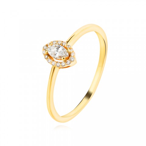 Пръстен с диаманти Serenta