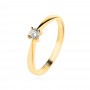 Златен пръстен с диамант Arianna