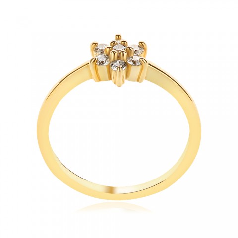 Пръстен с Диаманти Clematis