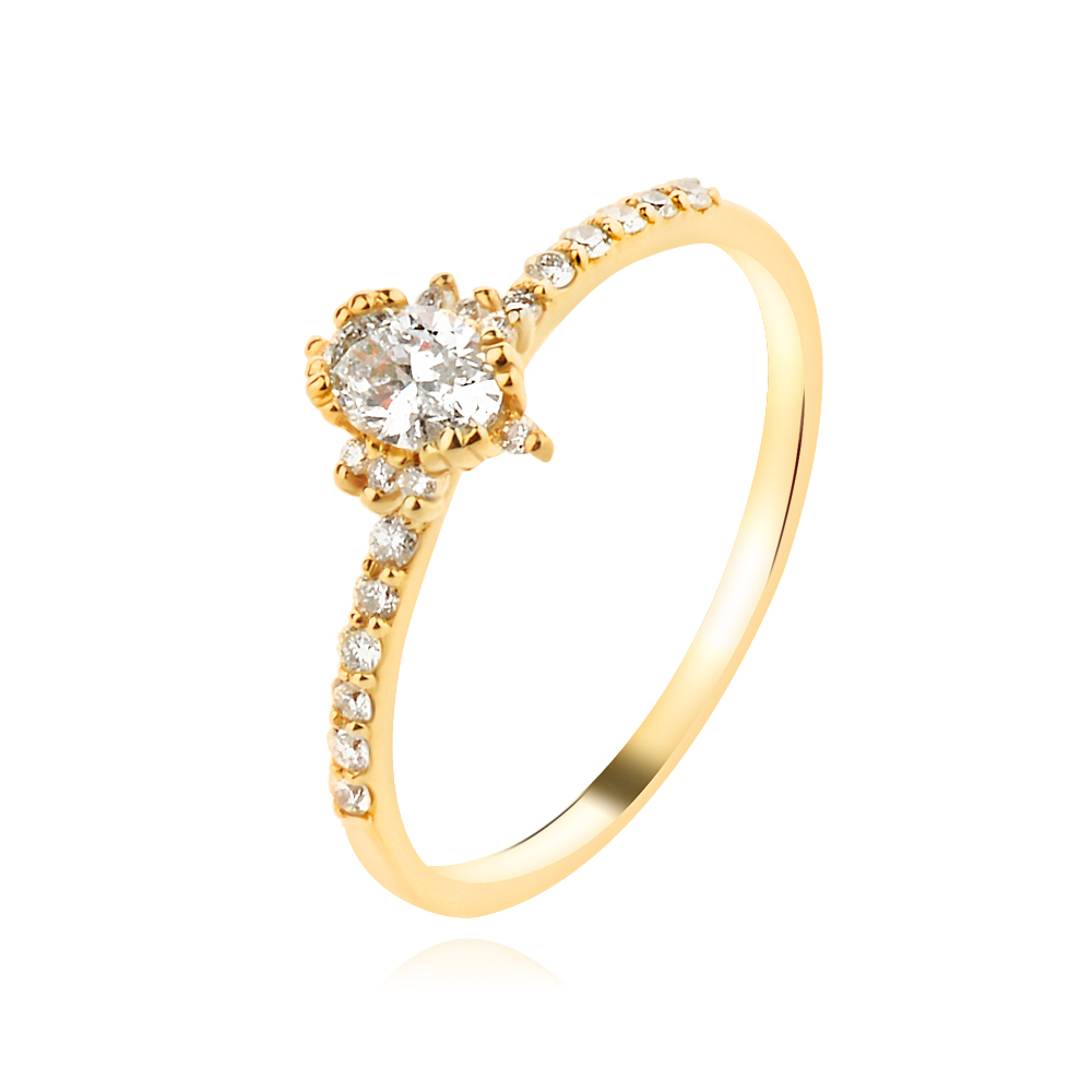 Пръстен с Диаманти Capella