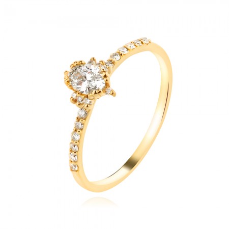 Пръстен с Диаманти Capella