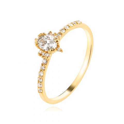 Пръстен с Диаманти Capella