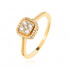 Годежен пръстен с диаманти Vanilla