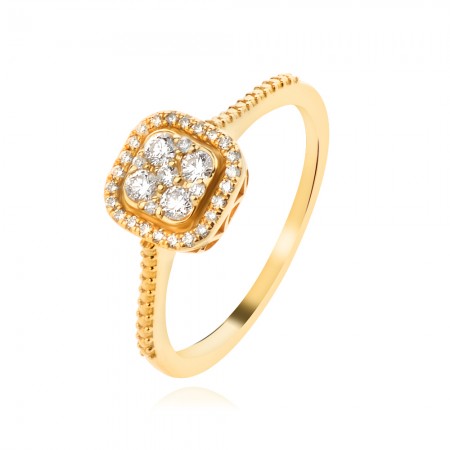 Годежен пръстен с диаманти Vanilla