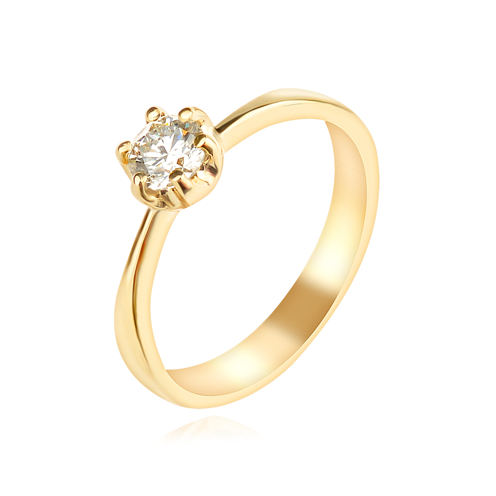 Годежен пръстен с диаманти Maliva