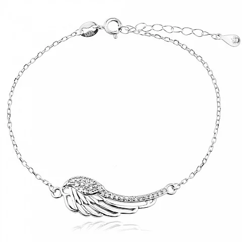  Сребърна гривна Guardian Wing