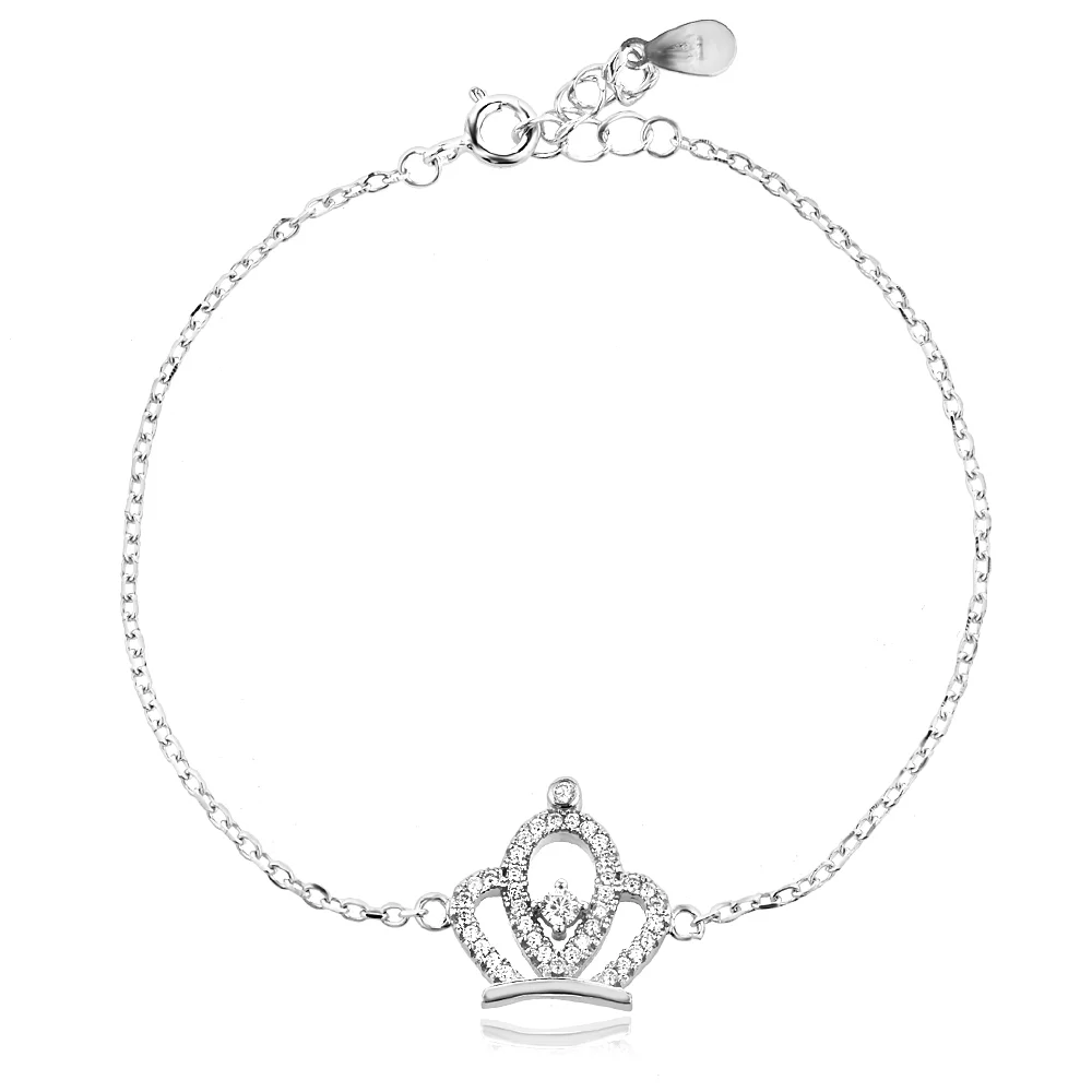 Сребърна гривна Royale - ДАМСКИ ГРИВНИ (Златни и сребърни бижута)