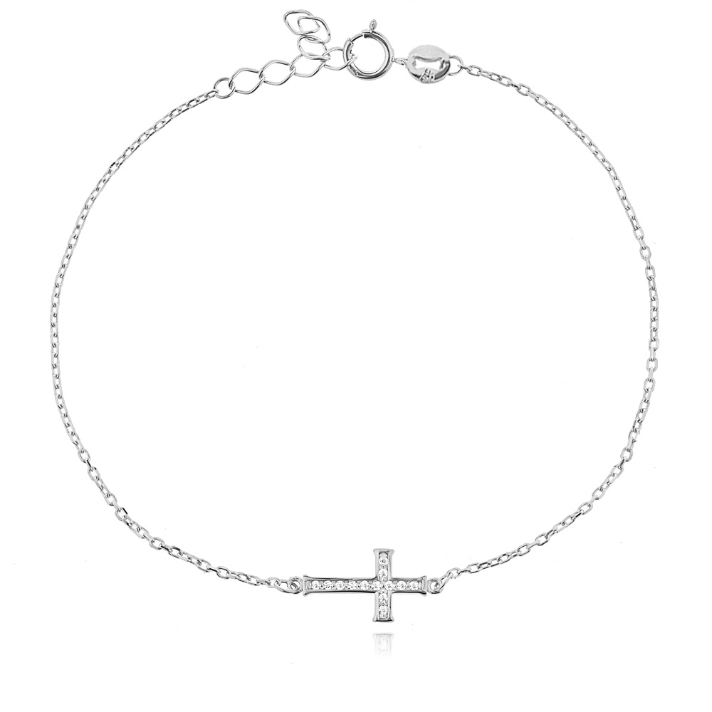 Сребърна гривна Silver Cross