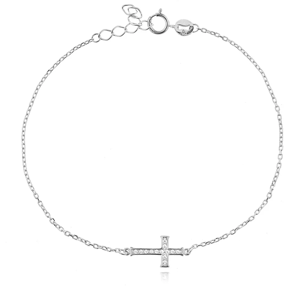 Сребърна гривна Silver Cross - ДАМСКИ ГРИВНИ (Златни и сребърни бижута)