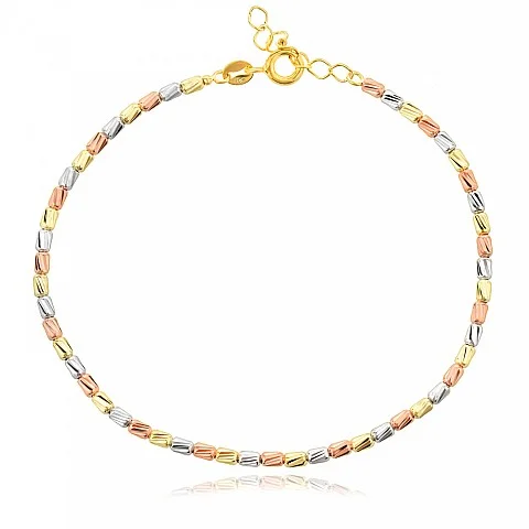Сребърна гривна Color Shine