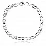 Сребърна гривна Nelia