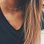 Сребърно колие Bea
