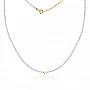 Сребърно колие Pearlina