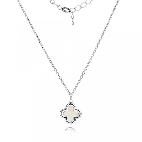 Сребърно колие Clover Сребърно колие Clover
