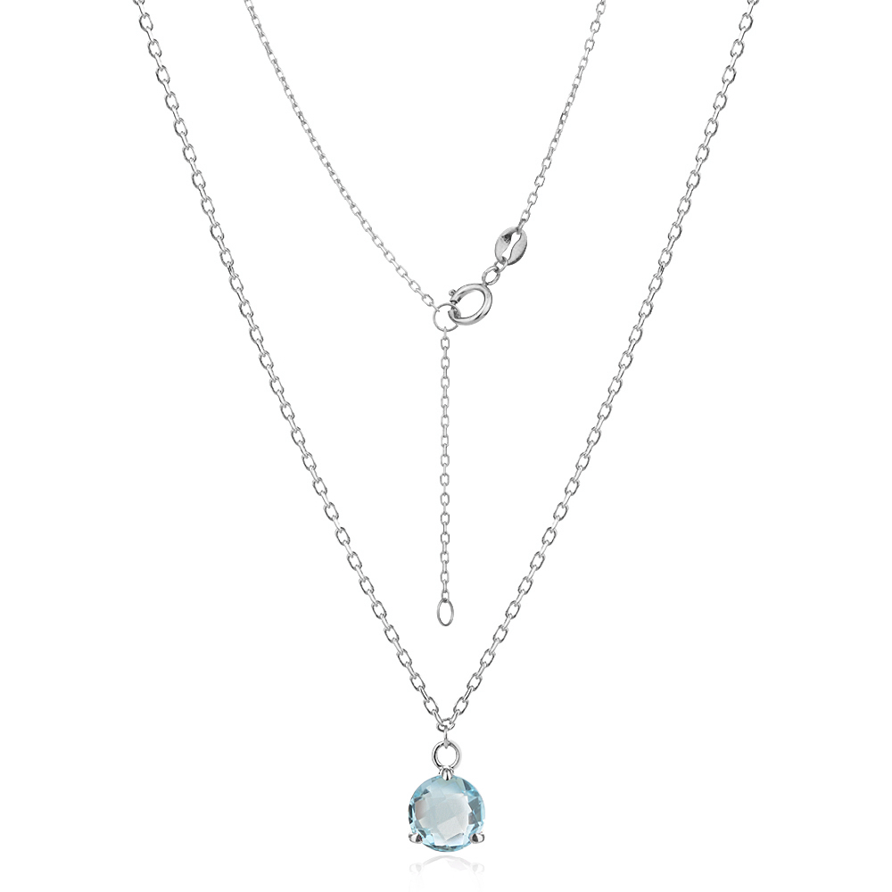 Сребърно колие Blue Stone Сребърно колие Blue Stone