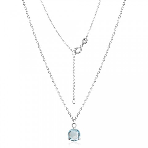 Сребърно колие Blue Stone Сребърно колие Blue Stone