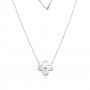 Сребърно колие Silver Flower