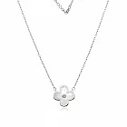 Сребърно колие Silver Flower