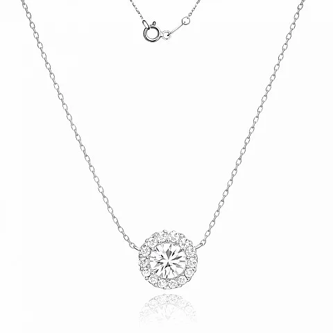 Сребърно колие Melris